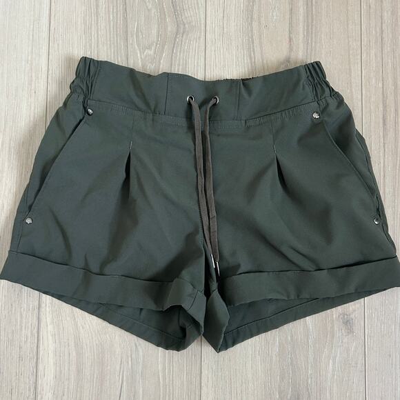 Mondetta Outdoor Project Women’s Green Drawstring Shorts Size XS Activewear - Picture 2 of 6